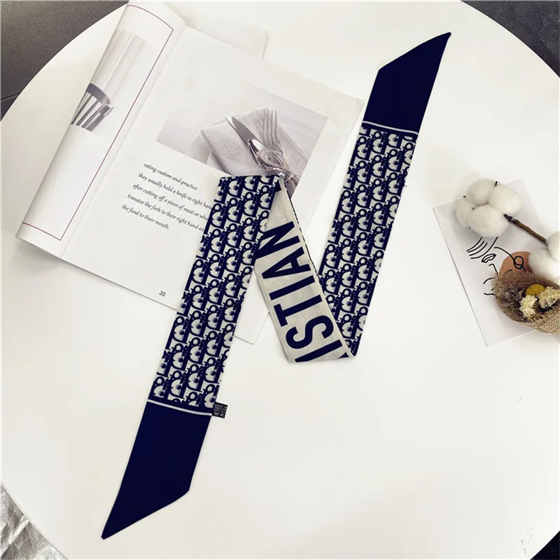 TropicGrid Stripe Luxury Scarf Women Silk Scarf Bag Skinny Silk Scarves Neck Wrist Ribbon Hair Band Neckerchief Headband Ladies
TropicGrid Stripe Luxury Scarf Women Silk Scarf Bag Skinny Silk Scarves Neck Wrist Ribbon Hair Band Neckerchief Headband Ladies