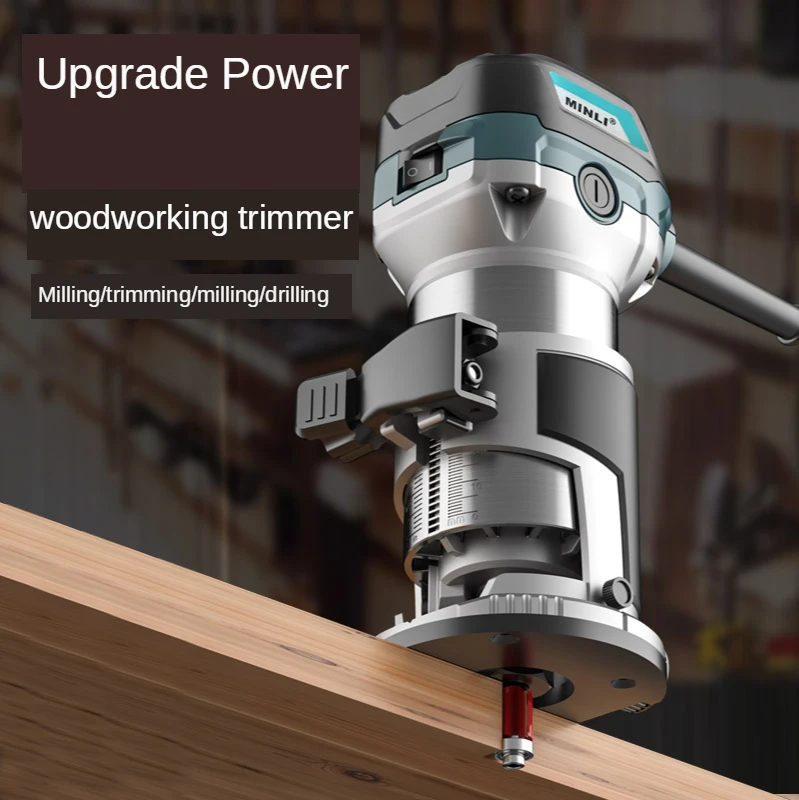Trimming Machine Woodworking Slotting Machine Hole Cutting Woodworking Decoration Tool Multifunctional Engraving Machine
Trimming Machine Woodworking Slotting Machine Hole Cutting Woodworking Decoration Tool Multifunctional Engraving Machine