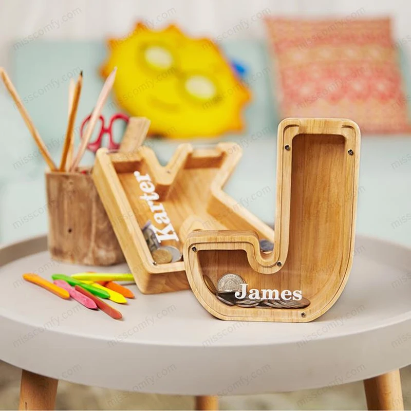 Piggy Bank Letter Shaped Money Box Large Enough Burly Wooden Safe Saving Box Storage Organizer Meaningful Souvenir For Bedroom
Piggy Bank Letter Shaped Money Box Large Enough Burly Wooden Safe Saving Box Storage Organizer Meaningful Souvenir For Bedroom