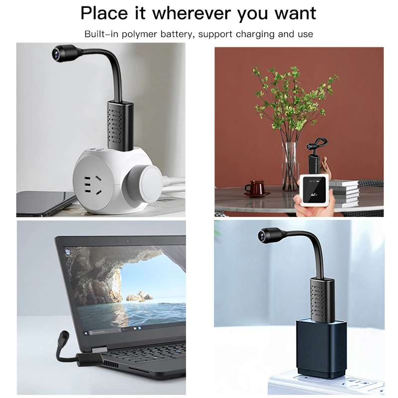 USB Jack Wifi HD Mini Camera Portable Micro Home Monitor Video Surveillance Motion Detection Alarm Push Wireless IP Camera
USB Jack Wifi HD Mini Camera Portable Micro Home Monitor Video Surveillance Motion Detection Alarm Push Wireless IP Camera