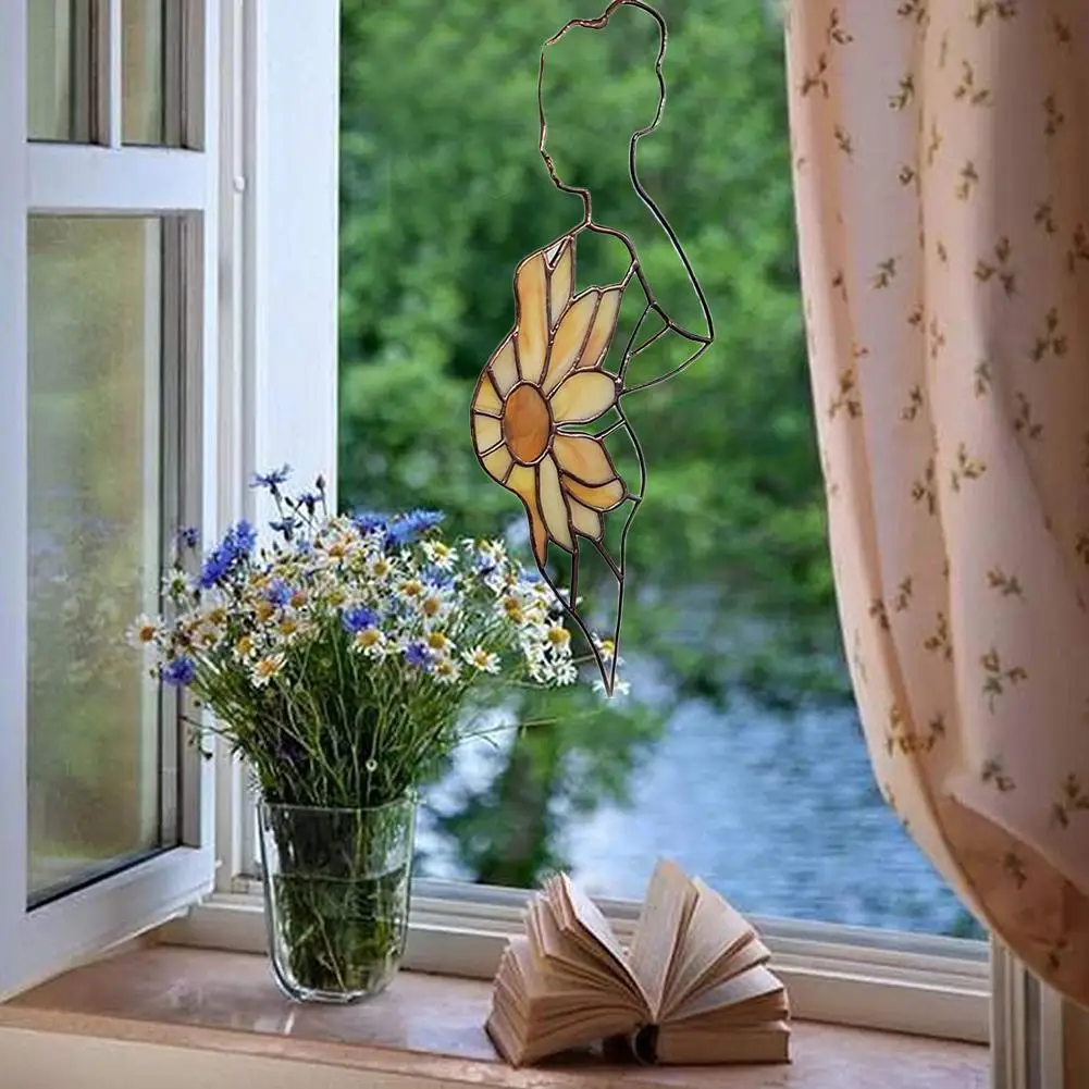 Acrylic Mother's Day Sunflower Pendant Translucent Material Home Color Window Gift Decoration Pendant
Acrylic Mother's Day Sunflower Pendant Translucent Material Home Color Window Gift Decoration Pendant