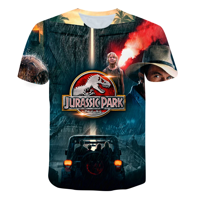Popular Jurassic World Cartoon Big Dinosaur Pattern 3D Toddler Boy Tshirt Street Fashion Cute Exquisite Children's Clothing
Popular Jurassic World Cartoon Big Dinosaur Pattern 3D Toddler Boy Tshirt Street Fashion Cute Exquisite Children's Clothing
