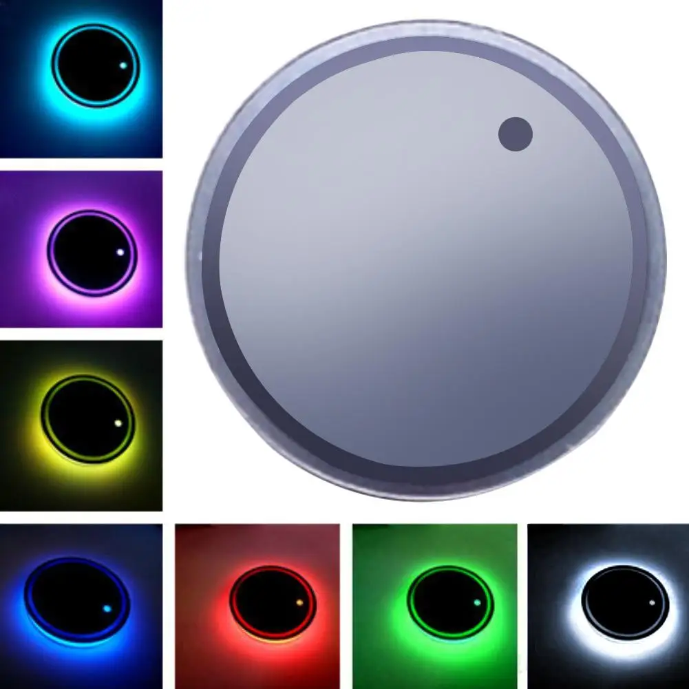 2.6 inche Universal LED Car Cup Holder RGB Light Mat Pad Drink Coaster Interior Decoration Decorative Lamp
2.6 inche Universal LED Car Cup Holder RGB Light Mat Pad Drink Coaster Interior Decoration Decorative Lamp