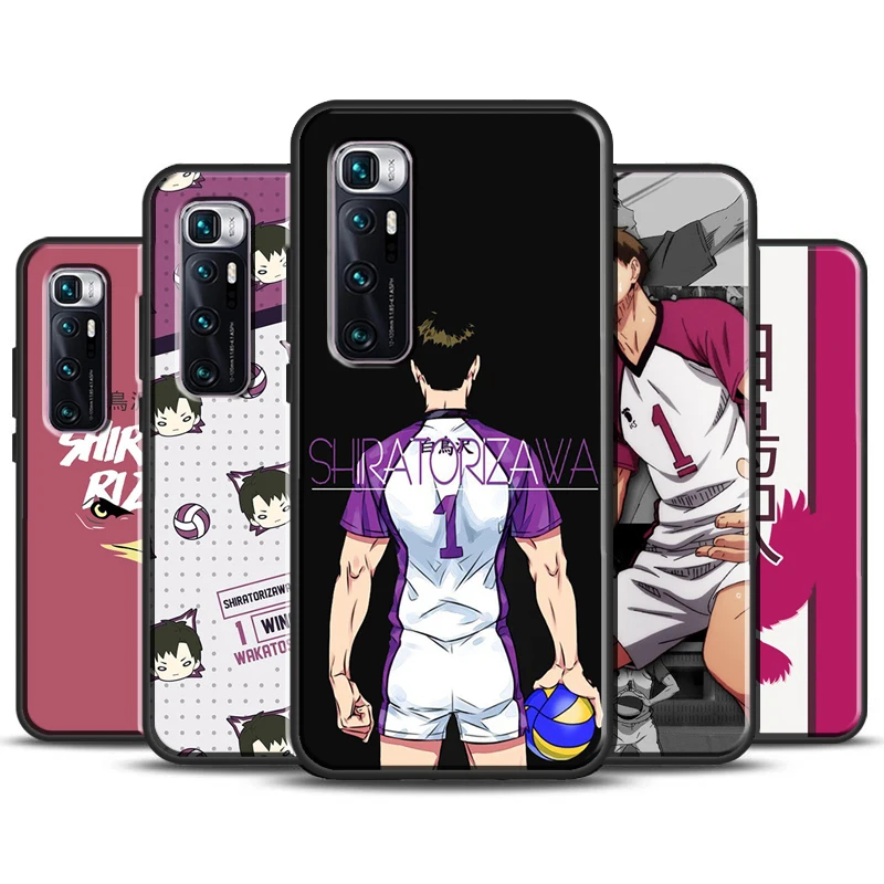 Чехол Ushijima Wakatoshi Shiratorizawa для POCO X3 Pro GT F1 F2 M3 M4 X4 F3 Coque Xiaomi Mi 11 Lite 12 10T 11T | Мобильные