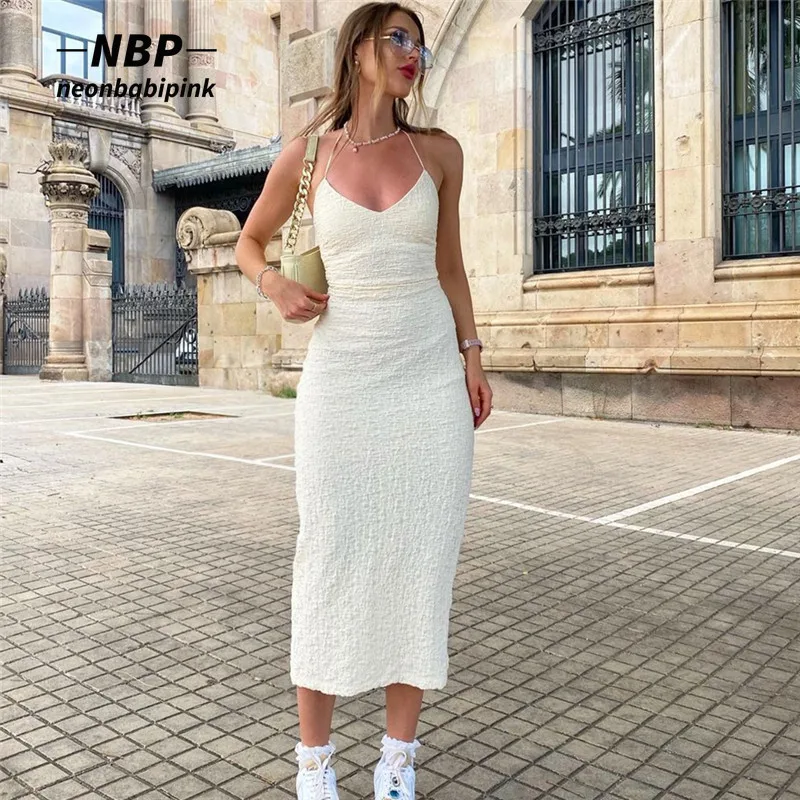 NEONBABIPINK White Sexy Bodycon Dresses for Women 2021 Vacation Club Outfits Halter V Neck Backless Long Dress N33-CC20
NEONBABIPINK White Sexy Bodycon Dresses for Women 2021 Vacation Club Outfits Halter V Neck Backless Long Dress N33-CC20