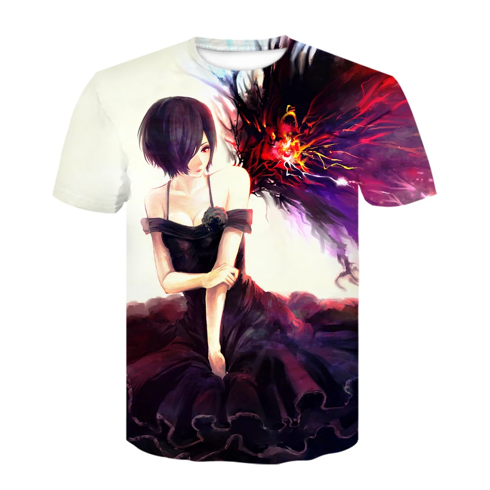 2021 New Tokyo Ghoul 3d printed men's t-shirt cartoon anime men's and women's tee creative round neck short-sleeved shirt boys a
2021 New Tokyo Ghoul 3d printed men's t-shirt cartoon anime men's and women's tee creative round neck short-sleeved shirt boys a