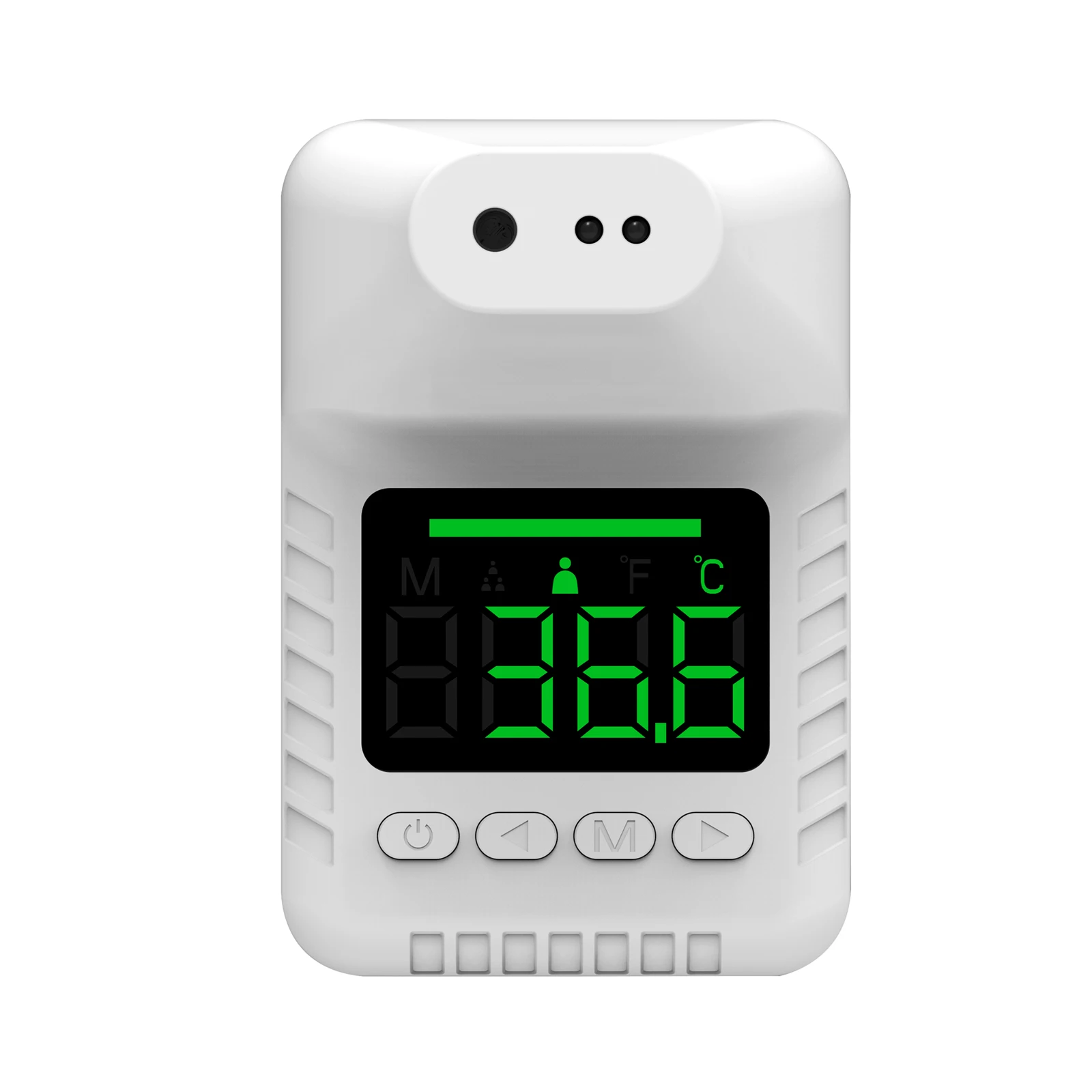 Бесконтактный инфракрасный термометр K3 Pro, цифровой лазерный пистолет с датчиком температуры лба и сигнализацией лихорадки, настенный, 2021
Бесконтактный инфракрасный термометр K3 Pro, цифровой лазерный пистолет с датчиком температуры лба и сигнализацией лихорадки, настенный, 2021