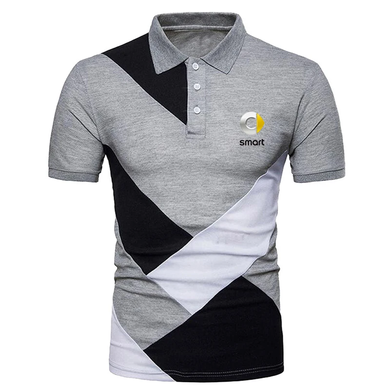2021 Summer Men's Polo Shirt SMART Car Logo Short Sleeve Slim Breathable Shirt Men's Polo Shirt Men's T-Shirt Top
2021 Summer Men's Polo Shirt SMART Car Logo Short Sleeve Slim Breathable Shirt Men's Polo Shirt Men's T-Shirt Top