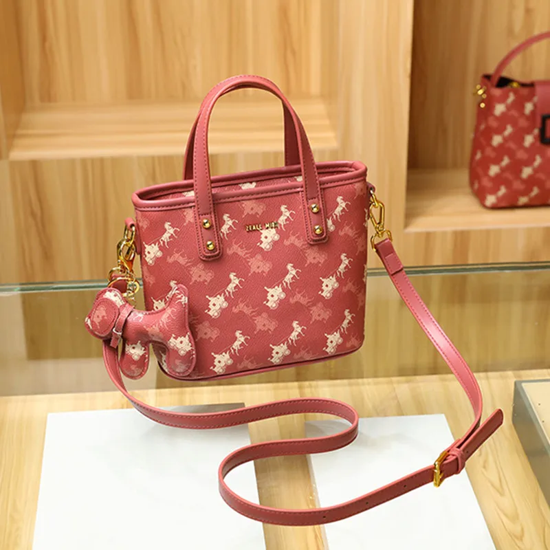 2021 New Fashion Printing Portable Bucket Bag All-match High-quality Shoulder Satchels Female Bag Purses and Handbags Sac A Main
2021 New Fashion Printing Portable Bucket Bag All-match High-quality Shoulder Satchels Female Bag Purses and Handbags Sac A Main