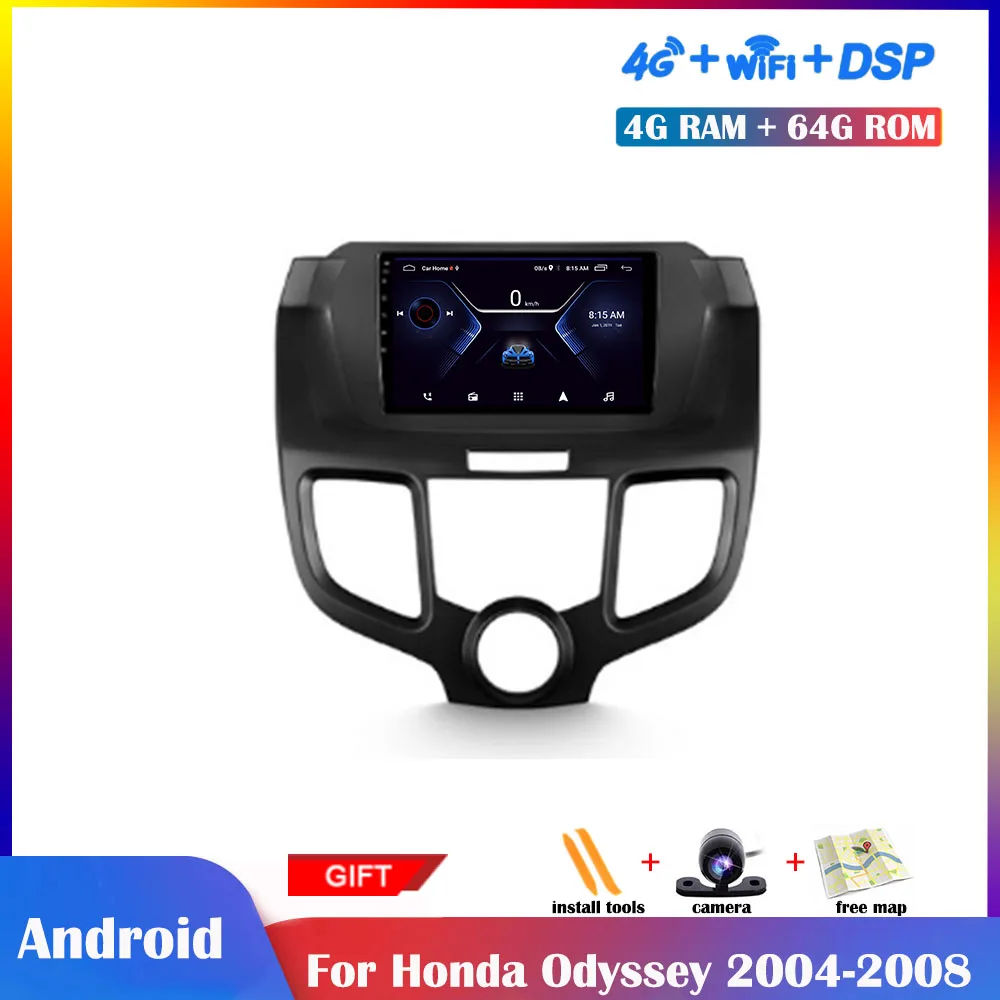 Мультимедийный плеер для Honda Odyssey 2004-2008, Автомобильная магнитола с 9 "Android, стереозвуком, GPS-Навигатором, DSP, IPS, сенсорным экраном, Wi-Fi
Мультимедийный плеер для Honda Odyssey 2004-2008, Автомобильная магнитола с 9 "Android, стереозвуком, GPS-Навигатором, DSP, IPS, сенсорным экраном, Wi-Fi
