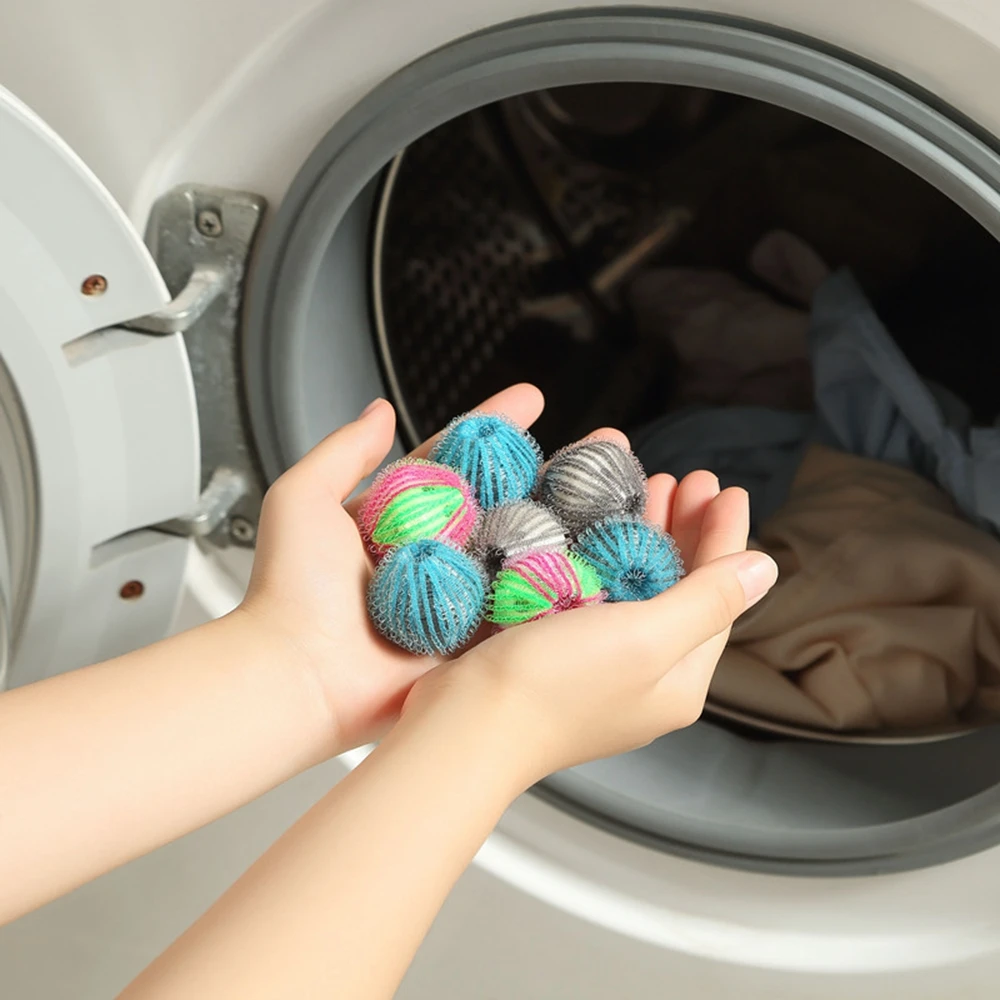 6pcs nylon laundry ball decontamination washing machine washing and protecting ball sticking and removing hair removal cleaning
6pcs nylon laundry ball decontamination washing machine washing and protecting ball sticking and removing hair removal cleaning