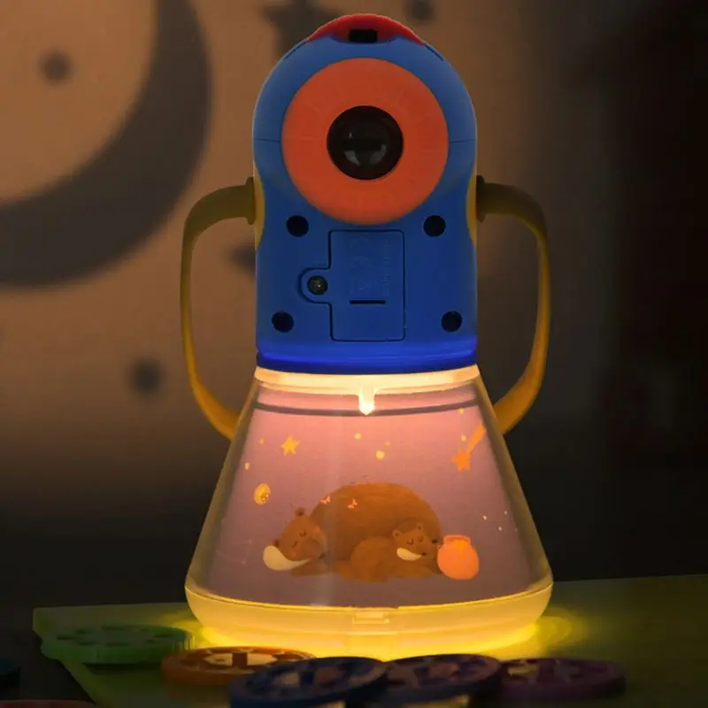Фото Многофункциональный проектор историй детский Ночной светильник проекционные