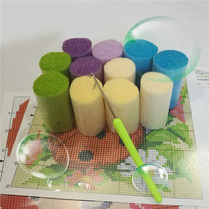 Carpet Embroidery Latch Hook Kit Cartoon Animal Undefined Latch Hook Rug Button Pad Package Diy Embroidery Thread 50*50cm 1Set
Carpet Embroidery Latch Hook Kit Cartoon Animal Undefined Latch Hook Rug Button Pad Package Diy Embroidery Thread 50*50cm 1Set
