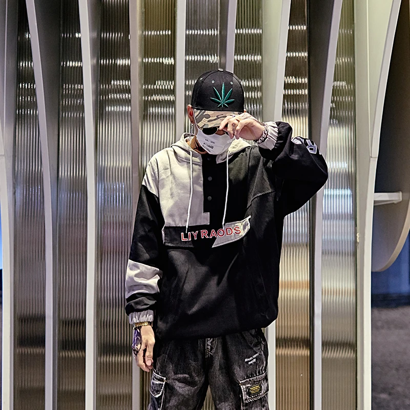 Autumn and winter new Men's hoodies clothes hooded pullover coat large size loose Korean version clothing hip hop Blue
Autumn and winter new Men's hoodies clothes hooded pullover coat large size loose Korean version clothing hip hop Blue