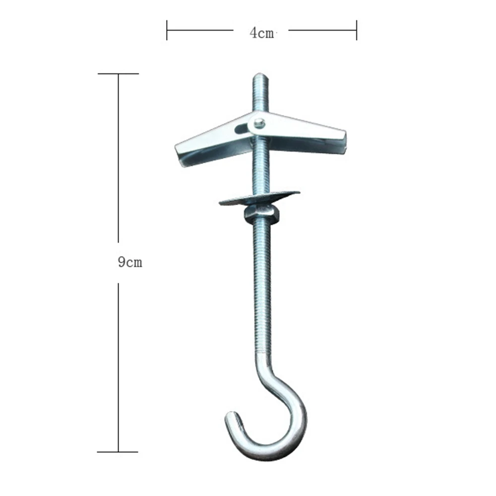 5Pcs Carbon Steel Plasterboard Heavy Duty Ceiling Wall With Springs Wall Hooks Bolts Hanger Multi-Function Wall Fixing Hook
5Pcs Carbon Steel Plasterboard Heavy Duty Ceiling Wall With Springs Wall Hooks Bolts Hanger Multi-Function Wall Fixing Hook