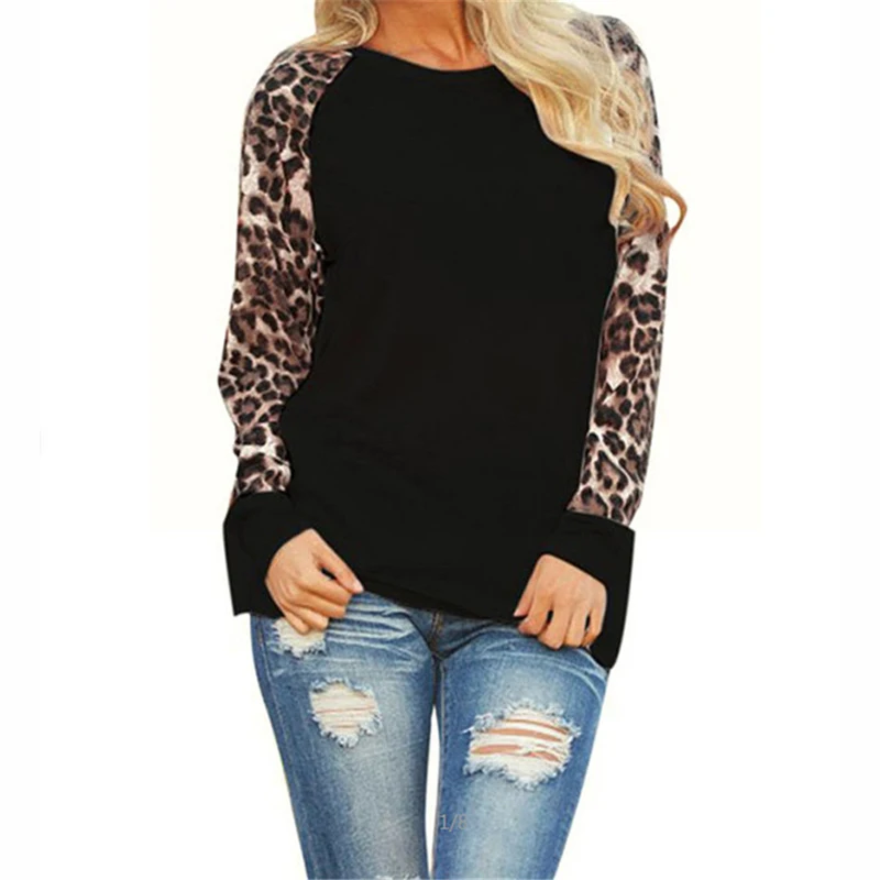 New Leopard Womens Tops And Blouses 2019 Long Sleeve Blouse Patchwork Shirt Tunic Tee Shirt Femme Blusas Mujer Plus Size S-5XL
New Leopard Womens Tops And Blouses 2019 Long Sleeve Blouse Patchwork Shirt Tunic Tee Shirt Femme Blusas Mujer Plus Size S-5XL