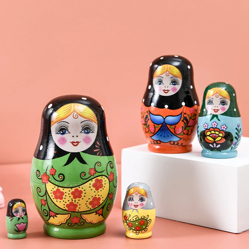 Мини Зеленая Девушка Цветочный узор Матрешка кукла Ручная роспись деревянные изделия 5 шт./компл. Подарочная декоративная фигурка
Мини Зеленая Девушка Цветочный узор Матрешка кукла Ручная роспись деревянные изделия 5 шт./компл. Подарочная декоративная фигурка