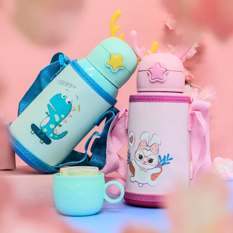 Cartoon Animal Baby Feeding Cups With Straws Cup Stainless Steel Material Leakproof Water Bottles Outdoor Portable Children Cup
Cartoon Animal Baby Feeding Cups With Straws Cup Stainless Steel Material Leakproof Water Bottles Outdoor Portable Children Cup