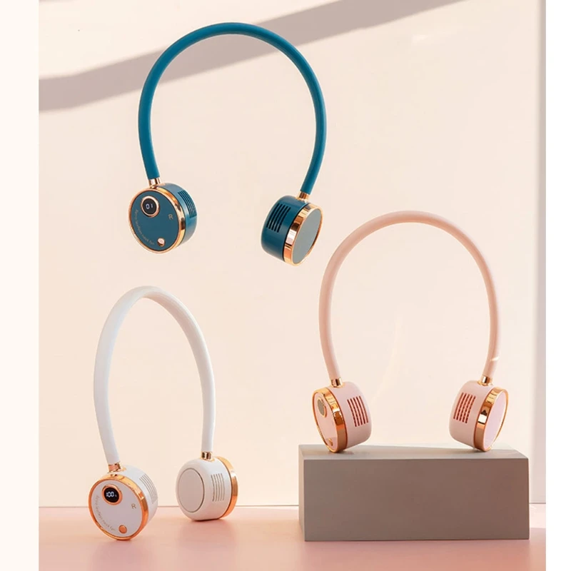 Creative Necklace Fan Portable Hanging Neck Fan USB Charging Small Air Cooler Multipurpose Creative Summer Cooling Tool
Creative Necklace Fan Portable Hanging Neck Fan USB Charging Small Air Cooler Multipurpose Creative Summer Cooling Tool