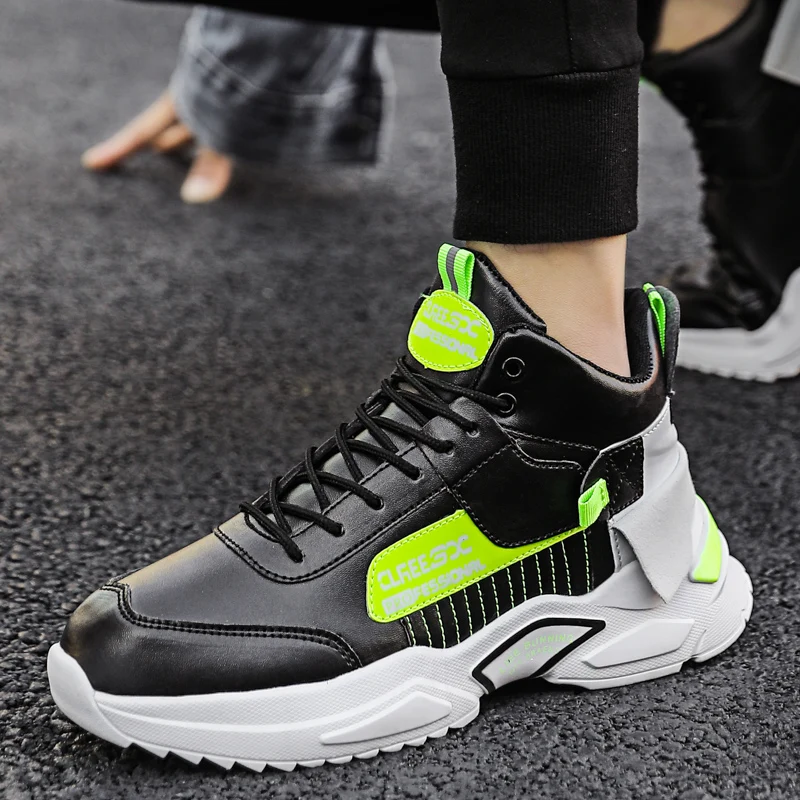 Men Walking Shoes Fashion Winter Shoes High-top Outdoor Shoes for Men Sport Shoes Jogging Athletic Shoes Comfortable Sneakers
Men Walking Shoes Fashion Winter Shoes High-top Outdoor Shoes for Men Sport Shoes Jogging Athletic Shoes Comfortable Sneakers