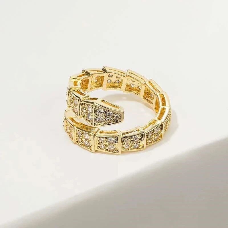 AAA Cubic Zirconia Snake Adjustable Rings Original Quality Fashion Catwalk Ring for Women Brand Jewelry Lovers Gifts
AAA Cubic Zirconia Snake Adjustable Rings Original Quality Fashion Catwalk Ring for Women Brand Jewelry Lovers Gifts