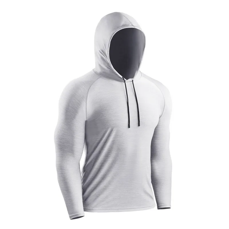 Men sports Long Sleeve Quick-drying Breathable Bottoming Hooded T-shirt Sports Tops
Men sports Long Sleeve Quick-drying Breathable Bottoming Hooded T-shirt Sports Tops