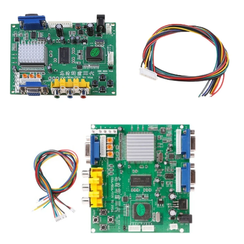 H7JA Arcade Game RGB/CGA/EGA/YUV To Dual VGA Video Converter Adapter Board GBS-8220
H7JA Arcade Game RGB/CGA/EGA/YUV To Dual VGA Video Converter Adapter Board GBS-8220