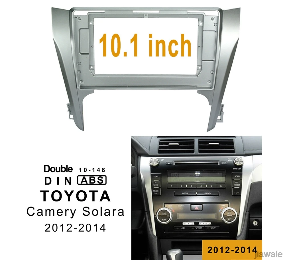 10.1" Car radio Fascia Frame Facials Install Panel Dashboard Trim Kit for Toyota Camry 2012-2014
10.1" Car radio Fascia Frame Facials Install Panel Dashboard Trim Kit for Toyota Camry 2012-2014