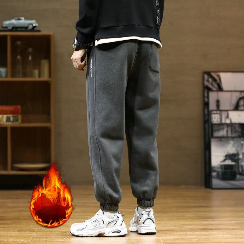 2022 Winter Cashmere Sweatpants Lamb Wool 5XL Men Thick Warm Joggers Pants Elastic Waist Sport Casual Trousers Y330
2022 Winter Cashmere Sweatpants Lamb Wool 5XL Men Thick Warm Joggers Pants Elastic Waist Sport Casual Trousers Y330