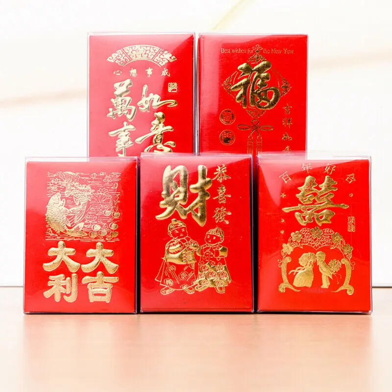 

2020 китайский новогодний красный пакет конверт для денег г., счастливый денежный пакет Hong Bao, 30 шт.