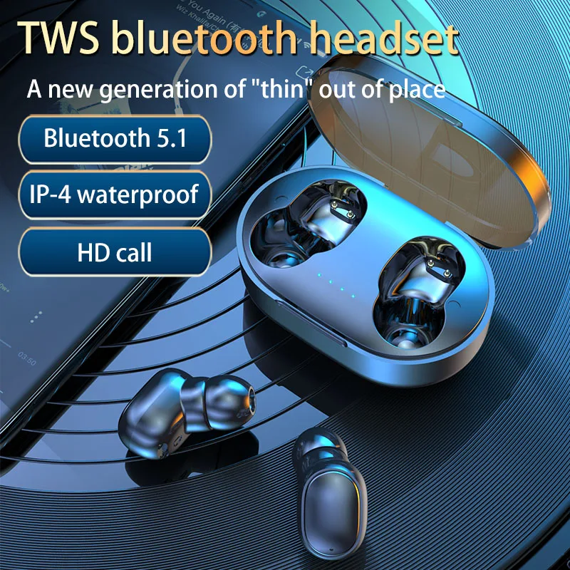Headsets With Microphone Bluetooth 5.1 Earphones Charging Box Wireless Headphone Stereo Sports Waterproof Earbuds Fone De Ouvido
Headsets With Microphone Bluetooth 5.1 Earphones Charging Box Wireless Headphone Stereo Sports Waterproof Earbuds Fone De Ouvido