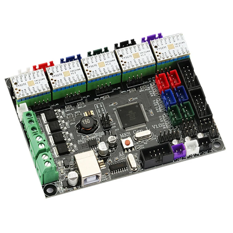 Mks Gen L Motherboard Kit with 5x TMC2208 V1.2+Heat Sink Set for 3D Printer JR Deals
Mks Gen L Motherboard Kit with 5x TMC2208 V1.2+Heat Sink Set for 3D Printer JR Deals