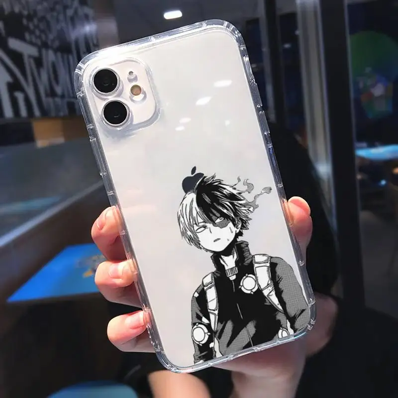 Japan Anime My Hero Academia Phone Cases Transparent for Clear iPhone 11 12 mini pro 8 7 6 6S XS MAX Plus X 5S SE 2020 XR
Japan Anime My Hero Academia Phone Cases Transparent for Clear iPhone 11 12 mini pro 8 7 6 6S XS MAX Plus X 5S SE 2020 XR