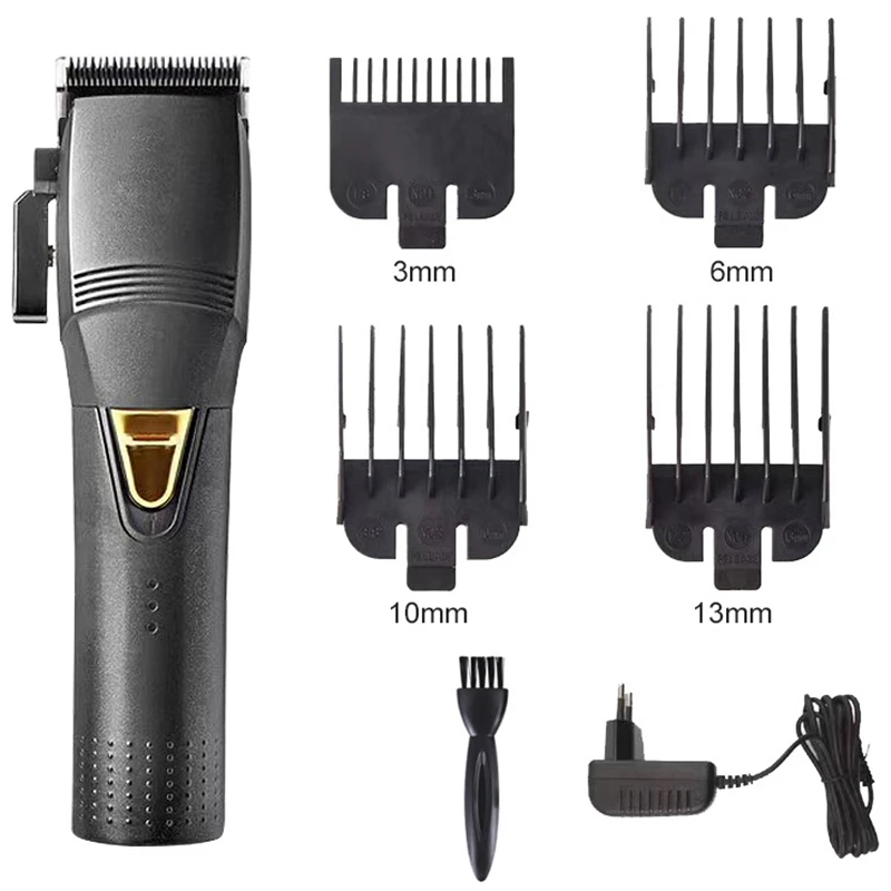 Hair Clipper Cordless Men Hair Cutting Machine Fine-Tuning Cutter Head Rechargeable Beard Trimmer EU Plug
Hair Clipper Cordless Men Hair Cutting Machine Fine-Tuning Cutter Head Rechargeable Beard Trimmer EU Plug
