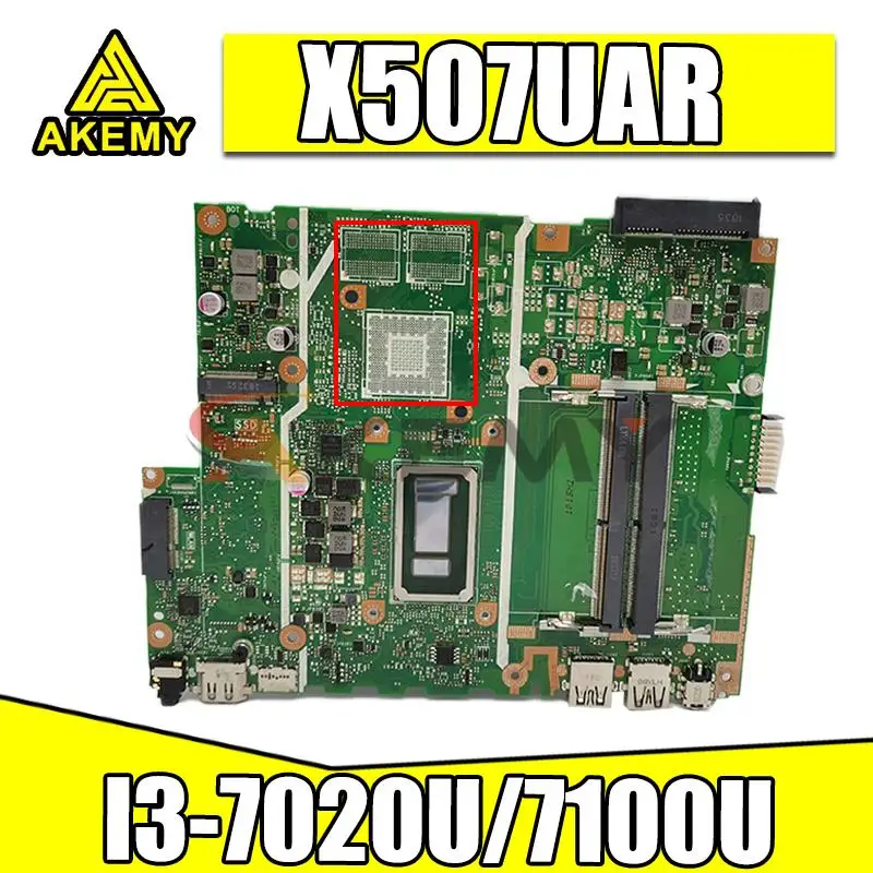 Материнская плата Akemy для ноутбуков Asus X507U X507UB X507UF X507UBR x507hid Y5000UB, материнская плата 100%, полностью протестирована со стандартами модели/7100U 
Материнская плата Akemy для ноутбуков Asus X507U X507UB X507UF X507UBR x507hid Y5000UB, материнская плата 100%, полностью протестирована со стандартами модели/7100U