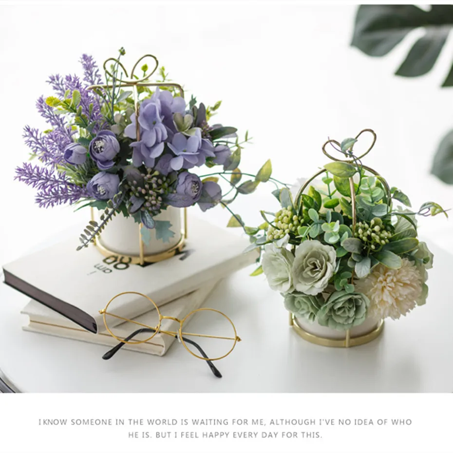 Dropshipping Hanging flower Style artificial flower Pot set vase decoration indoor artificial potted home decoration fake flower
Dropshipping Hanging flower Style artificial flower Pot set vase decoration indoor artificial potted home decoration fake flower
