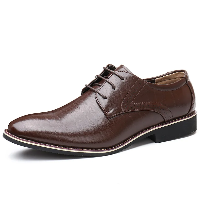 Mazefeng Men Oxfords Leather Shoes British Black Blue Shoes Handmade Comfortable Formal Dress Men Flats Lace-Up Plus Size 38-48
Mazefeng Men Oxfords Leather Shoes British Black Blue Shoes Handmade Comfortable Formal Dress Men Flats Lace-Up Plus Size 38-48