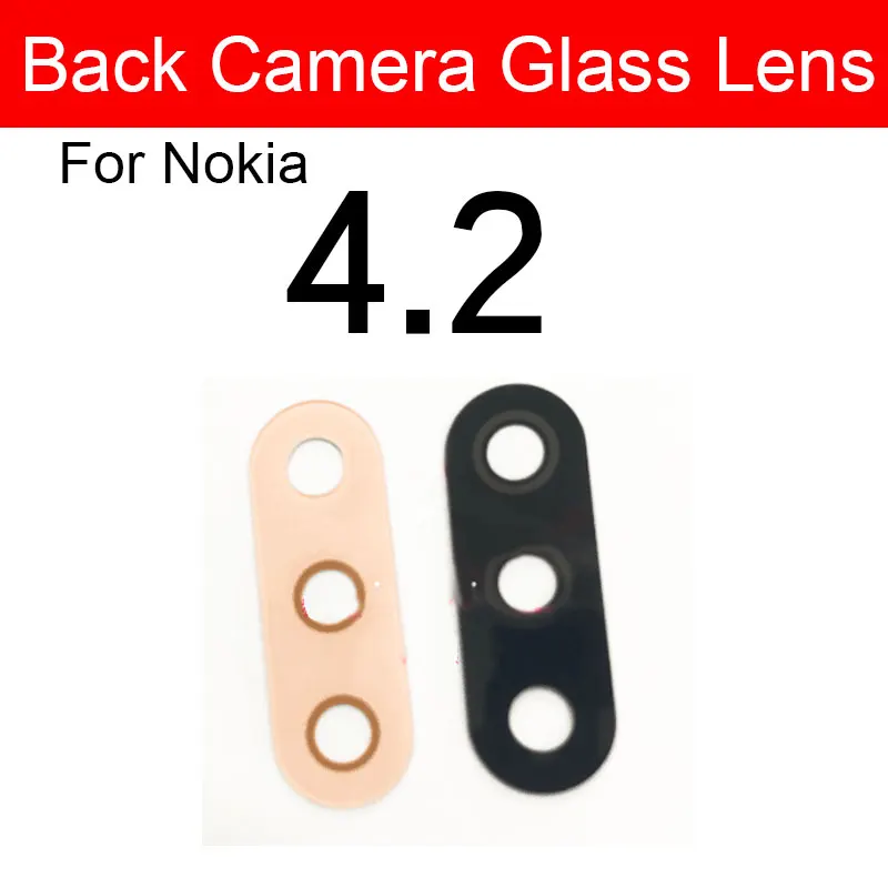 Стекло объектива задней камеры с клейкой палочкой для Nokia 5 3 6 2 7 TA-1198 TA-1200 TA-1181 TA-1196
