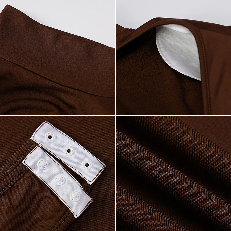 Women Sexy Turtleneck Backless Basic Bodysuit Autumn Long Sleeve Bodycon Rompers Casual Pure Slim Playsuit Streetwear
Women Sexy Turtleneck Backless Basic Bodysuit Autumn Long Sleeve Bodycon Rompers Casual Pure Slim Playsuit Streetwear