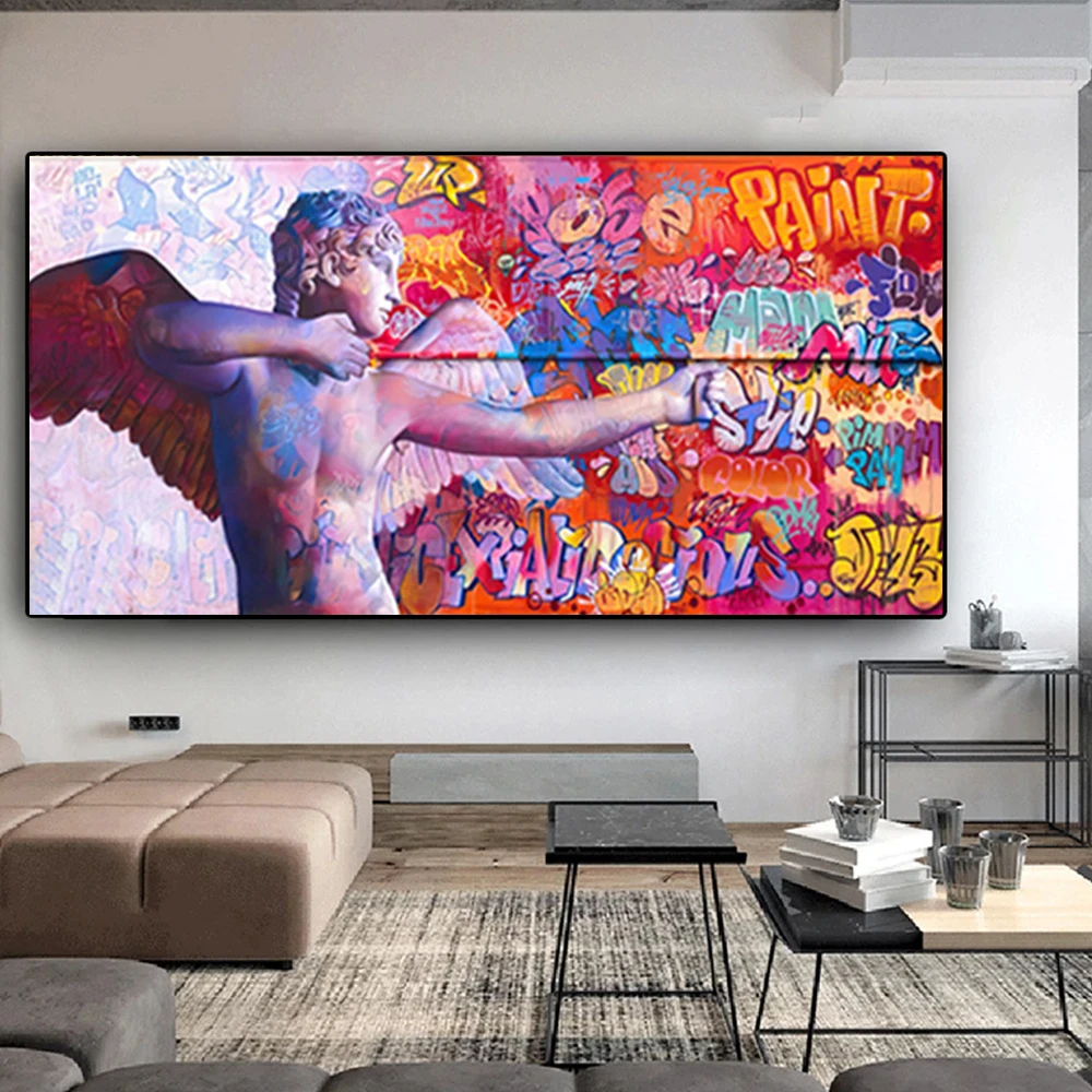 David Abstract Sculpture Goddess of Love Cupid Posters Prints Graffiti Art Canvas Paintings Ancient Greece Pictures Home Decor
David Abstract Sculpture Goddess of Love Cupid Posters Prints Graffiti Art Canvas Paintings Ancient Greece Pictures Home Decor