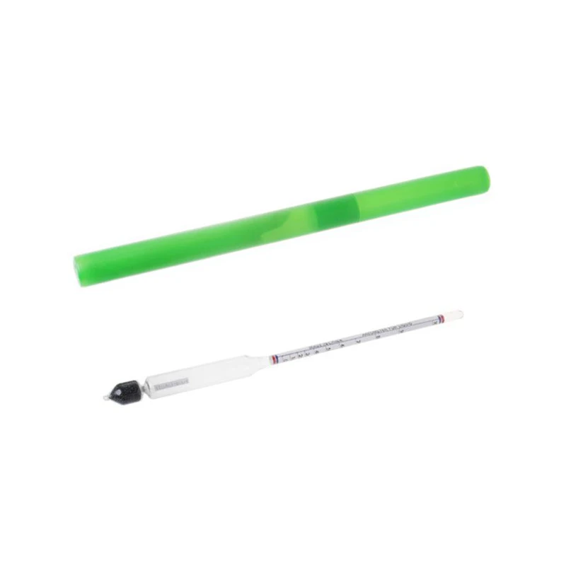 4pcs Hydrometer Alcoholmeter Set 0 To 100% Alcohol Meter Tester+Thermometer Wine Meter Vintage Alcohol Concentration Meter Tool
4pcs Hydrometer Alcoholmeter Set 0 To 100% Alcohol Meter Tester+Thermometer Wine Meter Vintage Alcohol Concentration Meter Tool