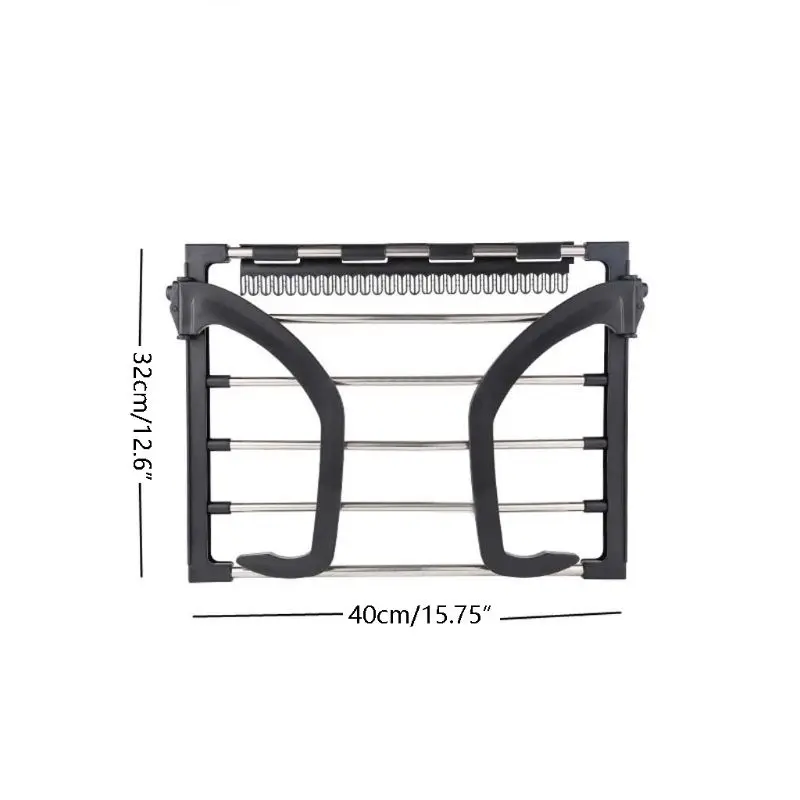 H7JB Multi-function Balcony Folding Shoes Towel Drying Rack Laundry Underwear Storage Holder Home Accessories
H7JB Multi-function Balcony Folding Shoes Towel Drying Rack Laundry Underwear Storage Holder Home Accessories