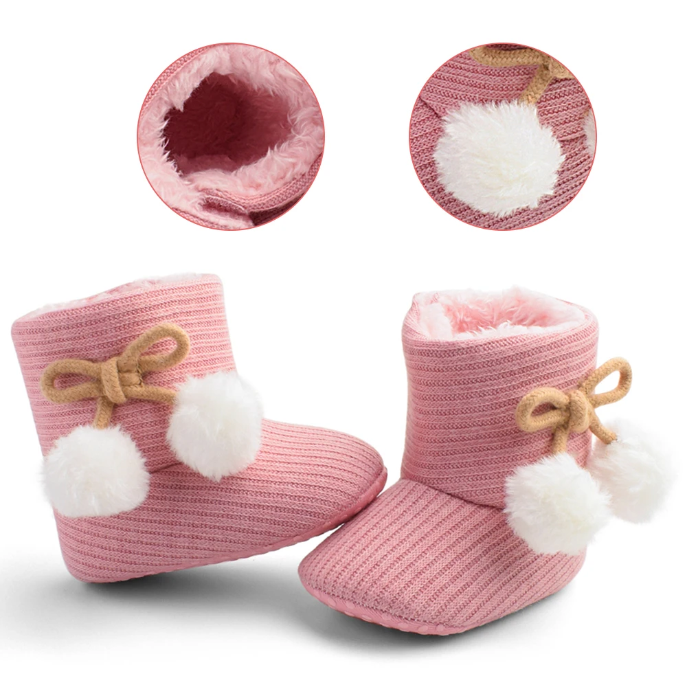 Cute Autumn Winter Infants Shoes Baby Girl Boy Polka Dot Knitting Boots Casual Sneakers Non-slip Soft Soled Walking Shoes
Cute Autumn Winter Infants Shoes Baby Girl Boy Polka Dot Knitting Boots Casual Sneakers Non-slip Soft Soled Walking Shoes