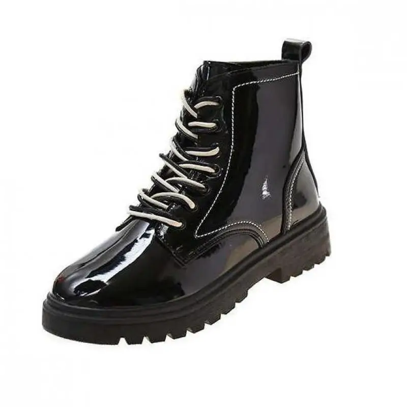 Fashion Leather Boots, Women's Shoes, Warm Winter Lace-up Ankle Boots, Women's High Quality Sequined Waterproof Platform Boots
Fashion Leather Boots, Women's Shoes, Warm Winter Lace-up Ankle Boots, Women's High Quality Sequined Waterproof Platform Boots