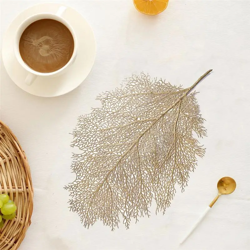 5PCS Tableware Pad Placemat Table Mat Palm leaf Heat Insulation Non-Slip Simple Placemats Disc Coaster Placemat for Dining Table
5PCS Tableware Pad Placemat Table Mat Palm leaf Heat Insulation Non-Slip Simple Placemats Disc Coaster Placemat for Dining Table