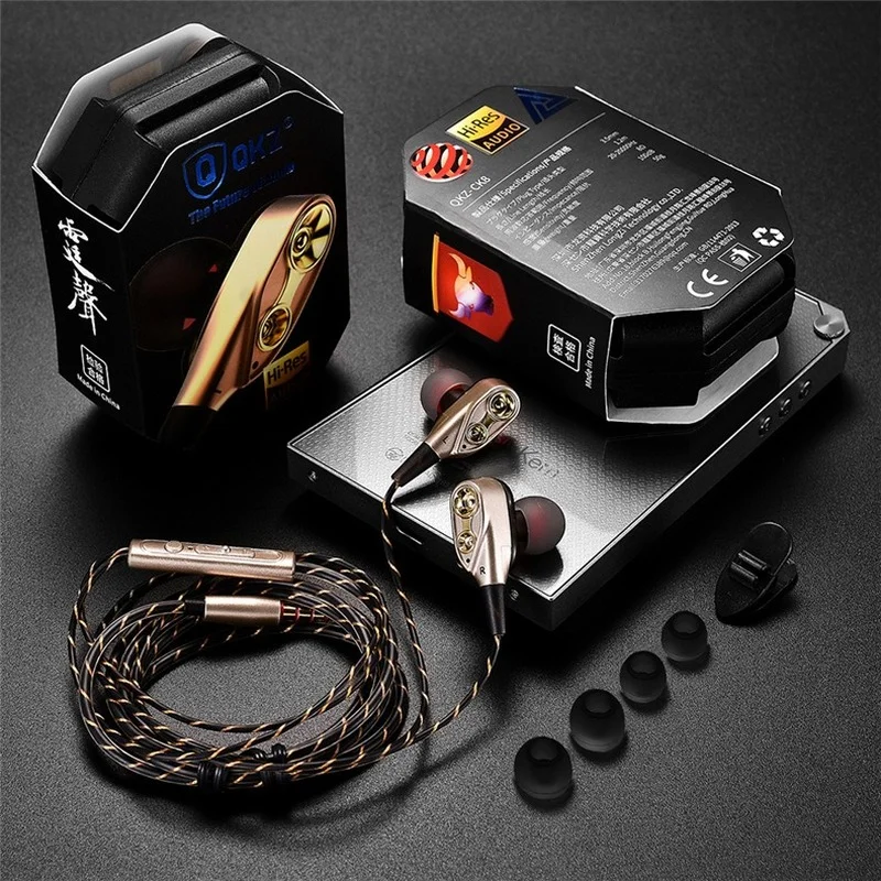 QKZ/Tingsheng CK8 Earphone In-Ear Double Dynamic 3.5mm Headphones Sport Running Game Music HIFI Headphones With Microphone
QKZ/Tingsheng CK8 Earphone In-Ear Double Dynamic 3.5mm Headphones Sport Running Game Music HIFI Headphones With Microphone