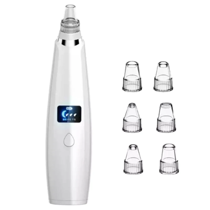 Blackhead Removal Facial Deep Nose Cleanser Pore Acne Acne Removal Vacuum Suction Facial Beauty Clean Skin Tool
Blackhead Removal Facial Deep Nose Cleanser Pore Acne Acne Removal Vacuum Suction Facial Beauty Clean Skin Tool