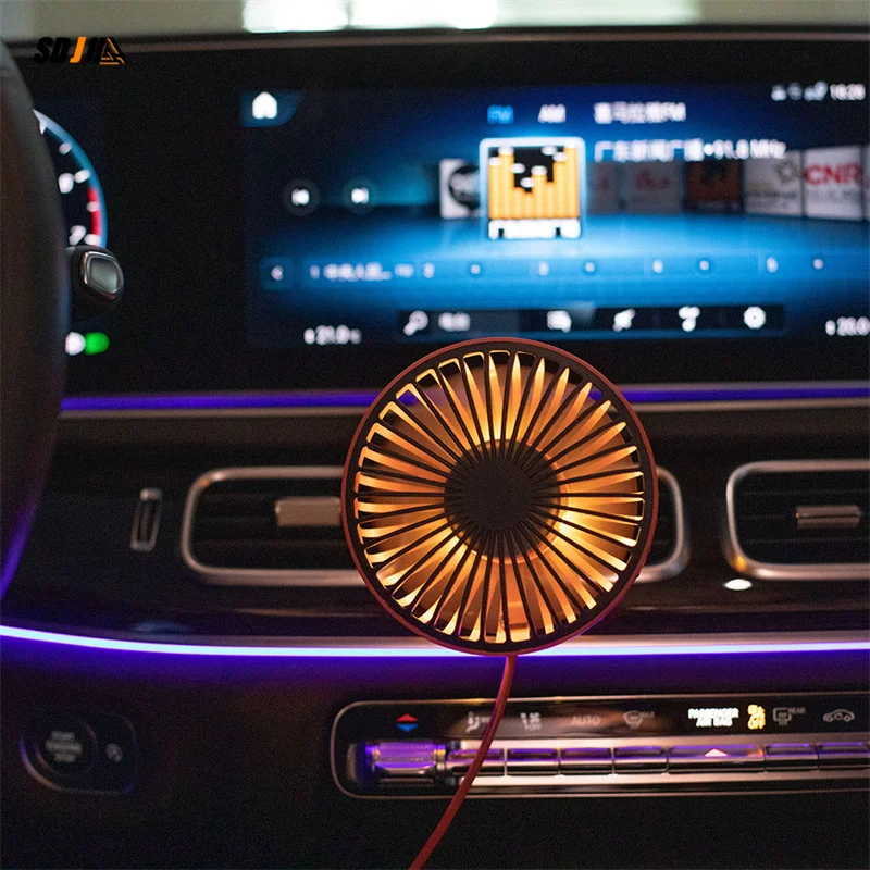 Colorful Light Usb Car Fan 3 Speed Vehicle Air Outletv Cooling Fan 360 Degree Rotating Large Wind Speed Auto Air Conditioner
Colorful Light Usb Car Fan 3 Speed Vehicle Air Outletv Cooling Fan 360 Degree Rotating Large Wind Speed Auto Air Conditioner