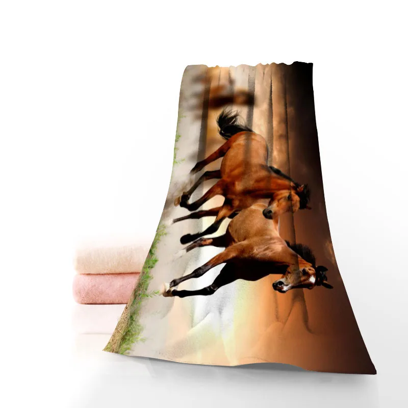 Custom Horse Bath Towel Washcloth Home Textile Travel Hand Face Towel Microfiber Fabric Bathroom Towels For Adults
Custom Horse Bath Towel Washcloth Home Textile Travel Hand Face Towel Microfiber Fabric Bathroom Towels For Adults