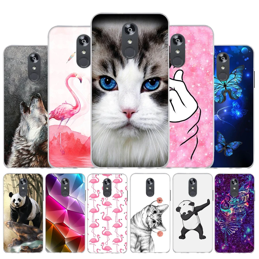 Soft Case For Capa LG Stylo 4 Q Stylus Plus Alpha Silicone Cover unicorn Cute Animals Cartoon Bag | Мобильные телефоны и